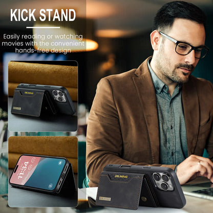 Luxury Magnetic Leather Wallet Case with Magnet Kickstand Money Card Holder Cover for Iphone